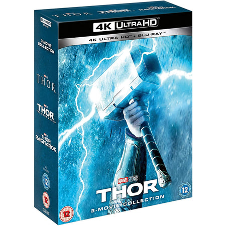 Marvel's Thor: 3-Movie Collection - 4K [Blu-ray + 4K UHD Box Set] DVDs & Blu-Rays Marvel Studios   