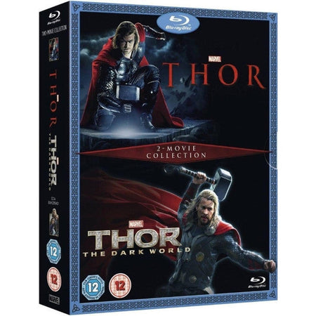 Thor and Thor: The Dark World [Blu-Ray Box Set] DVDs & Blu-Rays Marvel   