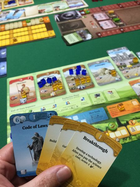 Through the Ages: A New Story of Civilization [Board Game, 2-4 Players] Board Game Czech Games Edition   