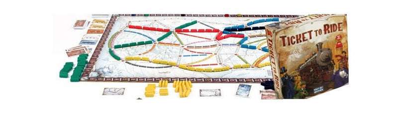 Ticket To Ride [Board Game, 2-5 Players] Board Game Days of Wonder   