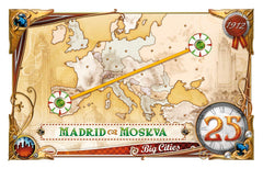 Ticket to Ride: Europa 1912 Expansion [Board Game, 2-5 Players] Board Game Days of Wonder   