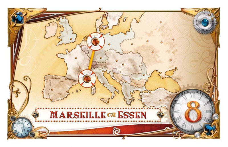 Ticket to Ride: Europa 1912 Expansion [Board Game, 2-5 Players] Board Game Days of Wonder   