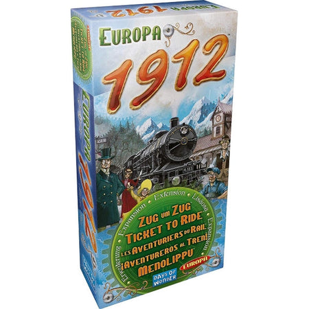 Ticket to Ride: Europa 1912 Expansion [Board Game, 2-5 Players] Board Game Days of Wonder   