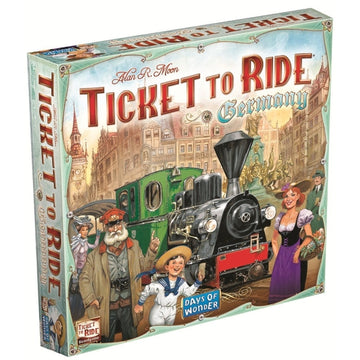 Ticket to Ride: Germany [Board Game, 2-5 Players] Board Game Days of Wonder   