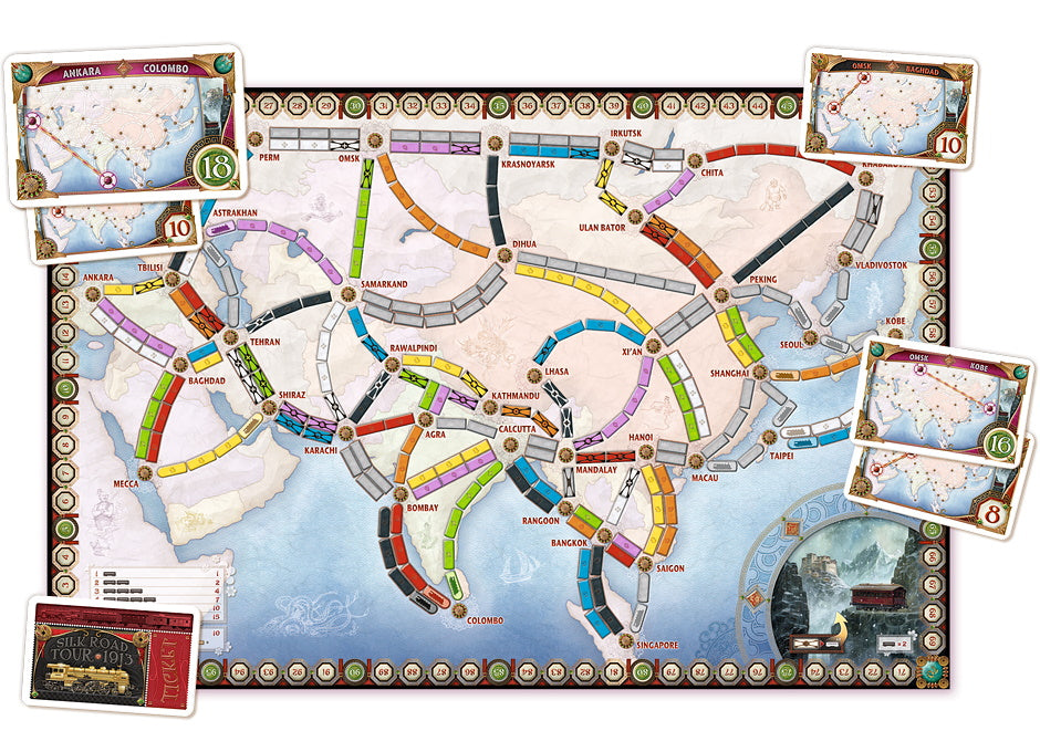 好評 [Board Asia Ride: to Ticket Game, Shopville – Players] 2-6 邦楽