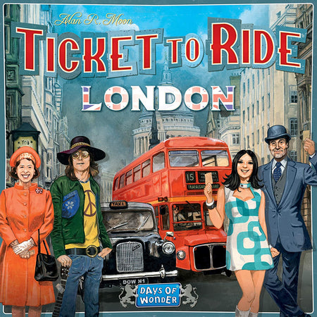 Ticket to Ride: London [Board Game, 2-4 Players] Board Game Days of Wonder   