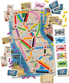 Ticket to Ride: New York [Board Game, 2-4 Players] Board Game Days of Wonder   