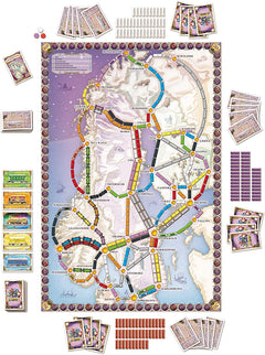 Ticket to Ride: Nordic Countries [Board Game, 2-3 Players] Board Game Days of Wonder   