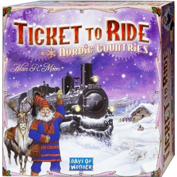 Ticket to Ride: Nordic Countries [Board Game, 2-3 Players] Board Game Days of Wonder   