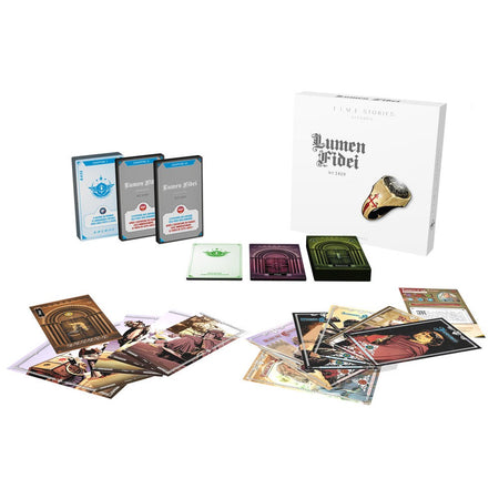 TIME Stories: Lumen Fidei Expansion [Board Game, 2-4 Players] Board Game Asmodee   
