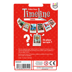 Timeline: Canada Card Game Asmodee   