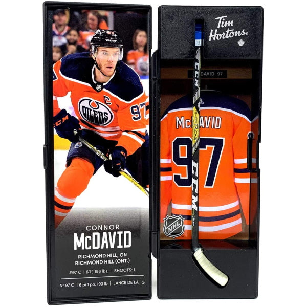 Tim Hortons NHL Superstar Mini-Sticks - Connor McDavid [Collectible] House & Home Tim Hortons   