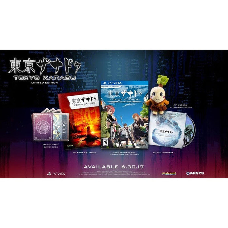 Tokyo Xanadu - Limited Edition [Sony PS Vita] Sony PS Vita Video Game Aksys Games   