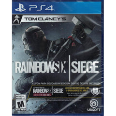 Tom Clancy's Rainbow Six Siege - Deluxe Edition [PlayStation 4] PlayStation 4 Video Game Ubisoft   
