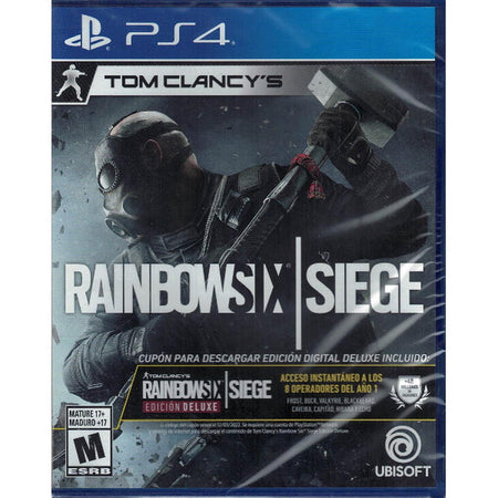 Tom Clancy's Rainbow Six Siege - Deluxe Edition [PlayStation 4] PlayStation 4 Video Game Ubisoft   