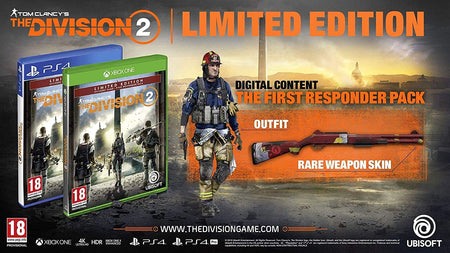 Tom Clancy's The Division 2 - Limited Edition [PlayStation 4] PlayStation 4 Video Game Ubisoft   