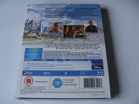 Tomorrowland: A World Beyond - Limited Edition SteelBook [Blu-ray] DVDs & Blu-Rays Disney   