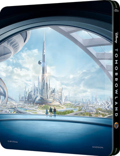 Tomorrowland: A World Beyond - Limited Edition SteelBook [Blu-ray] DVDs & Blu-Rays Disney   