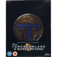 Tomorrowland: A World Beyond - Limited Edition SteelBook [Blu-ray] DVDs & Blu-Rays Disney   