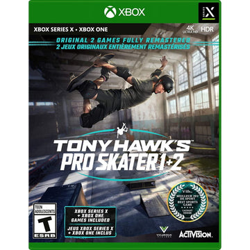 Tony Hawk's Pro Skater 1 + 2 [Xbox One / Xbox Series X] Xbox Series X Video Game Activision   