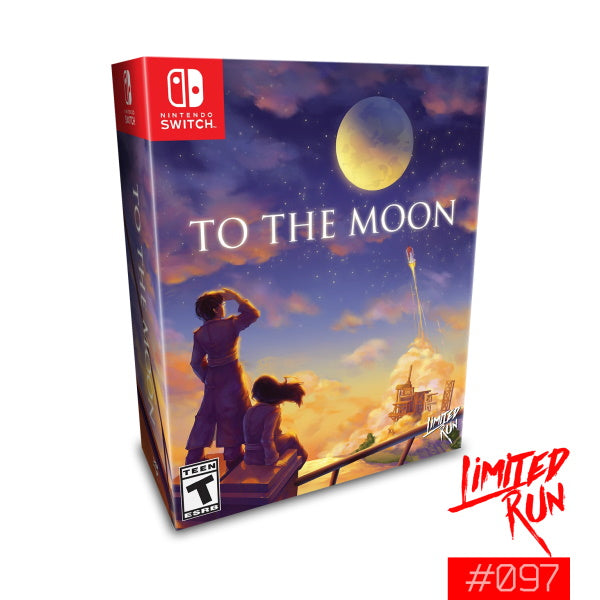 To The Moon - Deluxe Edition - Limited Run #097 [Nintendo Switch] Nintendo Switch Video Game Limited Run Games   