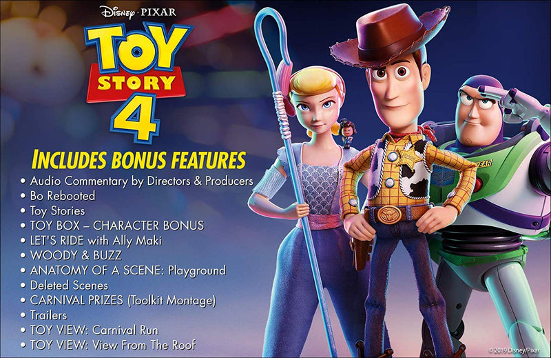 Disney Pixar Toy Story 4 [3D + 2D Blu-ray] DVDs & Blu-Rays Disney   