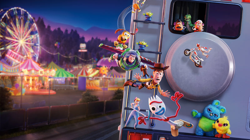 Disney Pixar Toy Story 4 [3D + 2D Blu-ray] DVDs & Blu-Rays Disney   