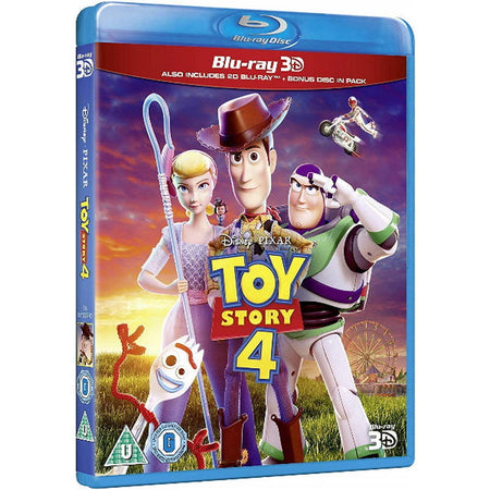 Disney Pixar Toy Story 4 [3D + 2D Blu-ray] DVDs & Blu-Rays Disney   