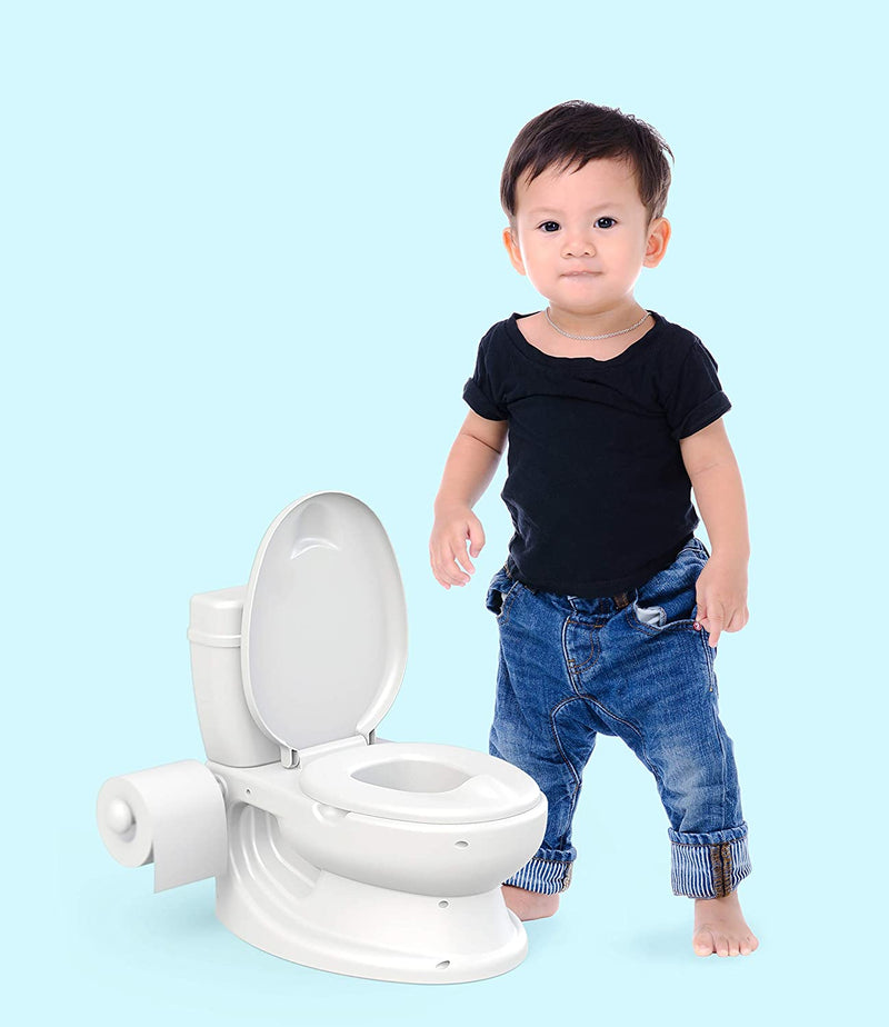 ToyLet Potty Training Toilet with Comfy Potty Chair - White [House & Home] House & Home ToyLet   