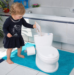 ToyLet Potty Training Toilet with Comfy Potty Chair - White [House & Home] House & Home ToyLet   