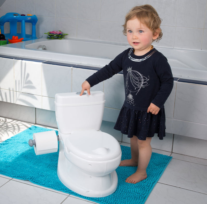 ToyLet Potty Training Toilet with Comfy Potty Chair - White [House & Home] House & Home ToyLet   