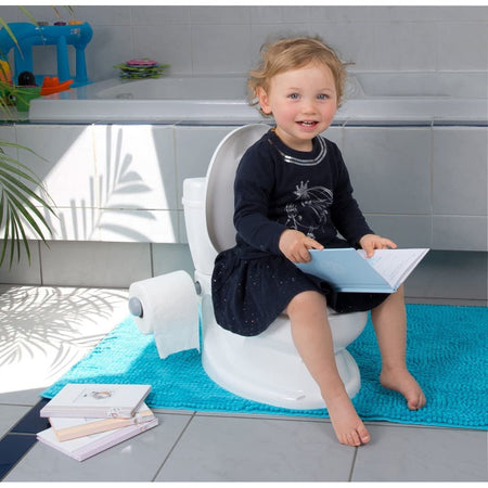 ToyLet Potty Training Toilet with Comfy Potty Chair - White [House & Home] House & Home ToyLet   