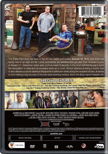 Trailer Park Boys: The Complete Twelfth Season [DVD Box Set] DVDs & Blu-Rays EOne   