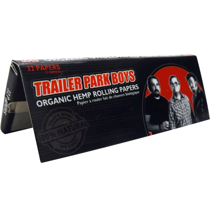 Trailer Park Boys: Organic Hemp Rolling Papers - Black - 32 Papers [Collectible] House & Home Trailer Park Boys   