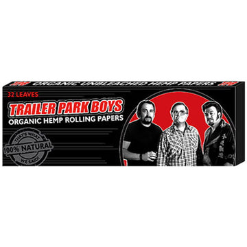 Trailer Park Boys: Organic Hemp Rolling Papers - Black - 32 Papers [Collectible] House & Home Trailer Park Boys   