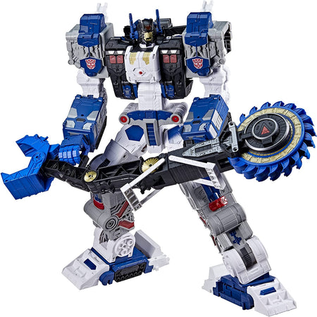 Transformers Generations Legacy Series Titan Cybertron Universe Metroplex 22-Inch Action Figure Toys & Games Hasbro   