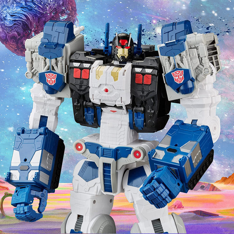 Transformers Generations Legacy Series Titan Cybertron Universe Metroplex 22-Inch Action Figure Toys & Games Hasbro   