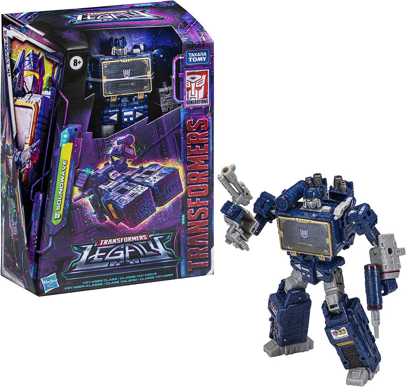 Transformers Generations Legacy Voyager Soundwave 7-Inch Action Figure [Toys, Ages 8+] Toys & Games Hasbro   