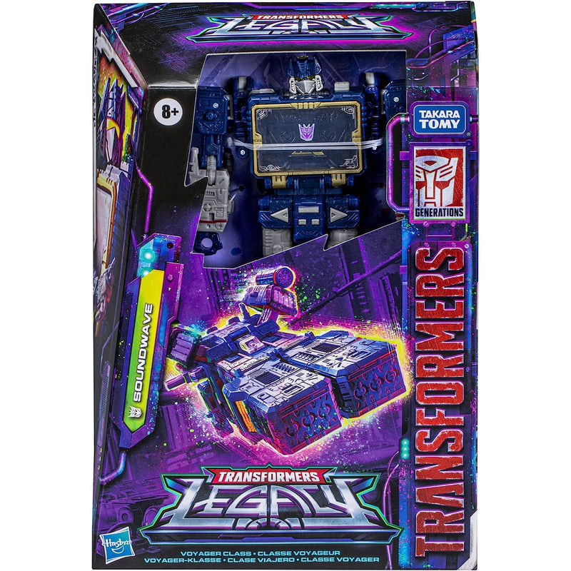 Transformers Generations Legacy Voyager Soundwave 7-Inch Action Figure [Toys, Ages 8+] Toys & Games Hasbro   