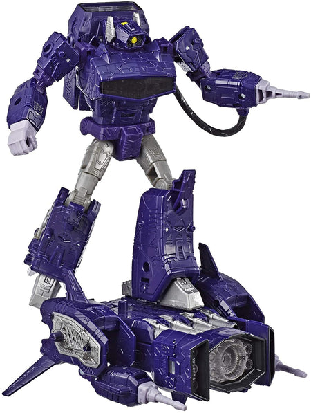 Transformers Generations War for Cybertron: Siege Leader Class Shockwave Action Figure [Toys, Ages 8+] Toys & Games Hasbro   