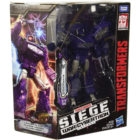 Transformers Generations War for Cybertron: Siege Leader Class Shockwave Action Figure [Toys, Ages 8+] Toys & Games Hasbro   