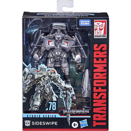 Transformers Studio Series 78 Deluxe Class Transformers: Revenge of the Fallen Sideswipe 4.5-Inch Action Figure [Toys, Ages 8+] Toys & Games Hasbro   