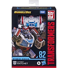 Transformers Studio Series 82 Deluxe Class Bumblebee Autobot Ratchet Action Figure [Toys, Ages 8+] Toys & Games Hasbro   