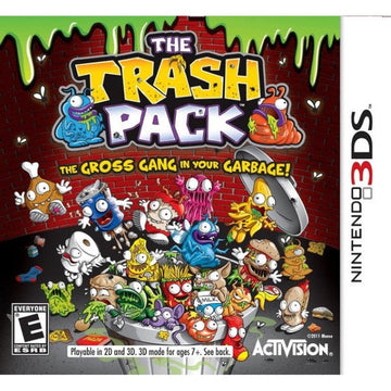 The Trash Pack: The Gross Gang in Your Garbage [Nintendo 3DS] Nintendo 3DS Video Game Activision   