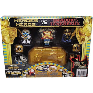 Treasure X: Kings Gold - Heroes VS Shadows Playset w/ Guaranteed Real Gold Dipped Treasure Inside [Toys, Ages 5+] Toys & Games Moose Enterprises   