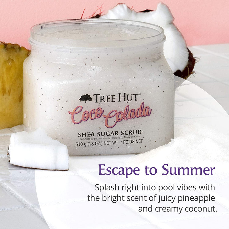 Tree Hut Shea Sugar Scrub Coco Colada - 510g / 18 Oz [Skincare] Skincare Naterra Int.   