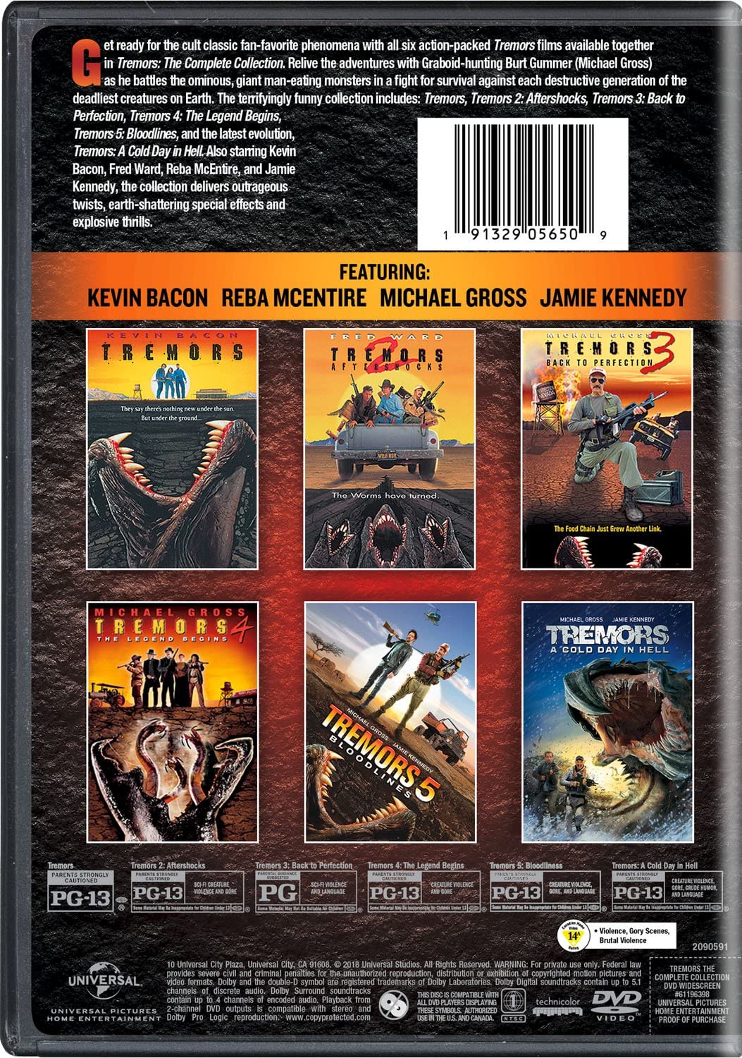 ⭐︎美品⭐︎Tremors 'Graboids' Box DVDセット Amazon.com: Giftset Tremors 
