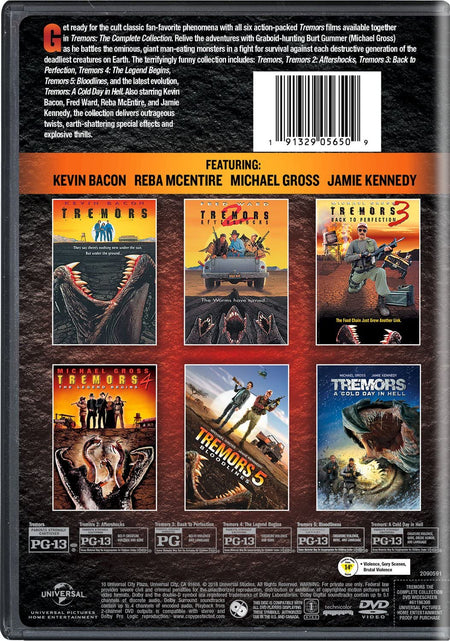 Tremors: The Complete Collection [DVD Box Set] DVDs & Blu-Rays Universal   