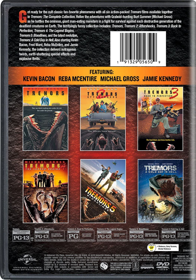 Tremors: The Complete Collection [DVD Box Set] DVDs & Blu-Rays Universal Pictures   