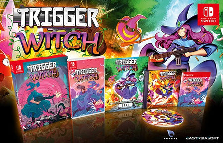 Trigger Witch - Limited Edition [Nintendo Switch] Nintendo Switch Video Game eastasiasoft   